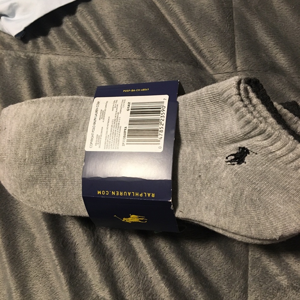 Polo ankle socks.